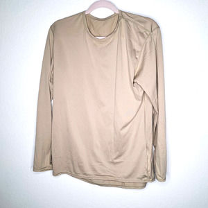 TWO US MILITARY ISSUED MILLIKEN Light Weight Cold Weather Undershirts Medium Reg